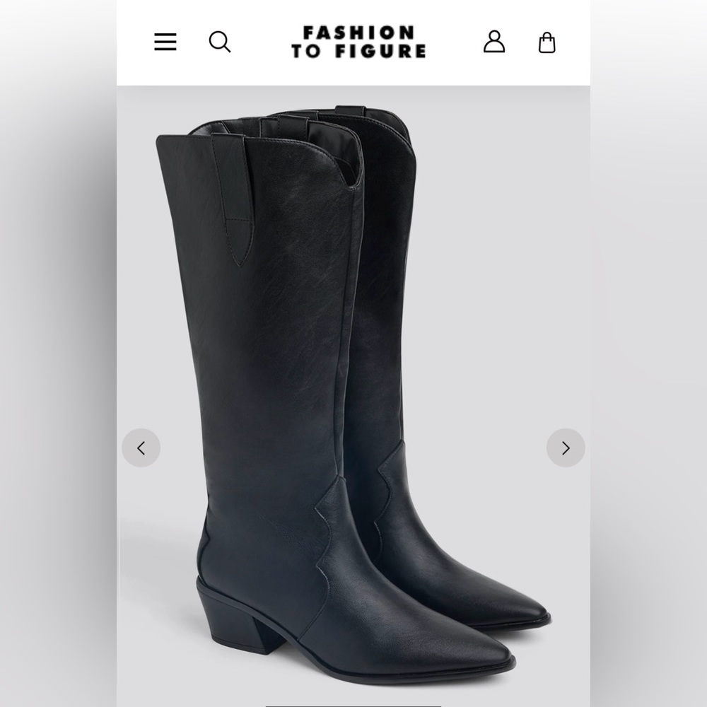 Fashion To Figure Mariana Wide Calf Western Boots